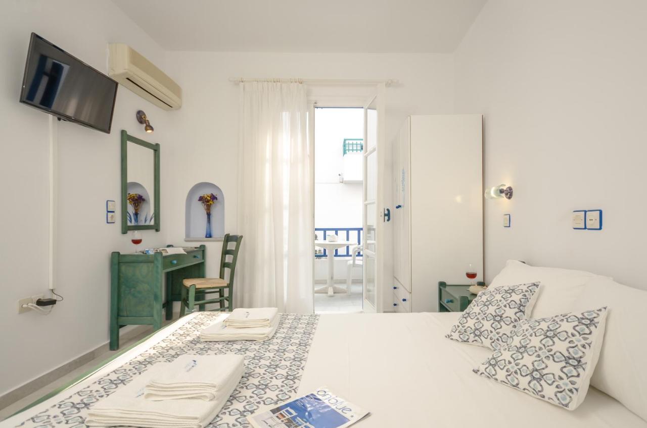 Nostos Studios At Saint George Beach Agios Georgios Chora Naxos Town Naxos City Exterior photo
