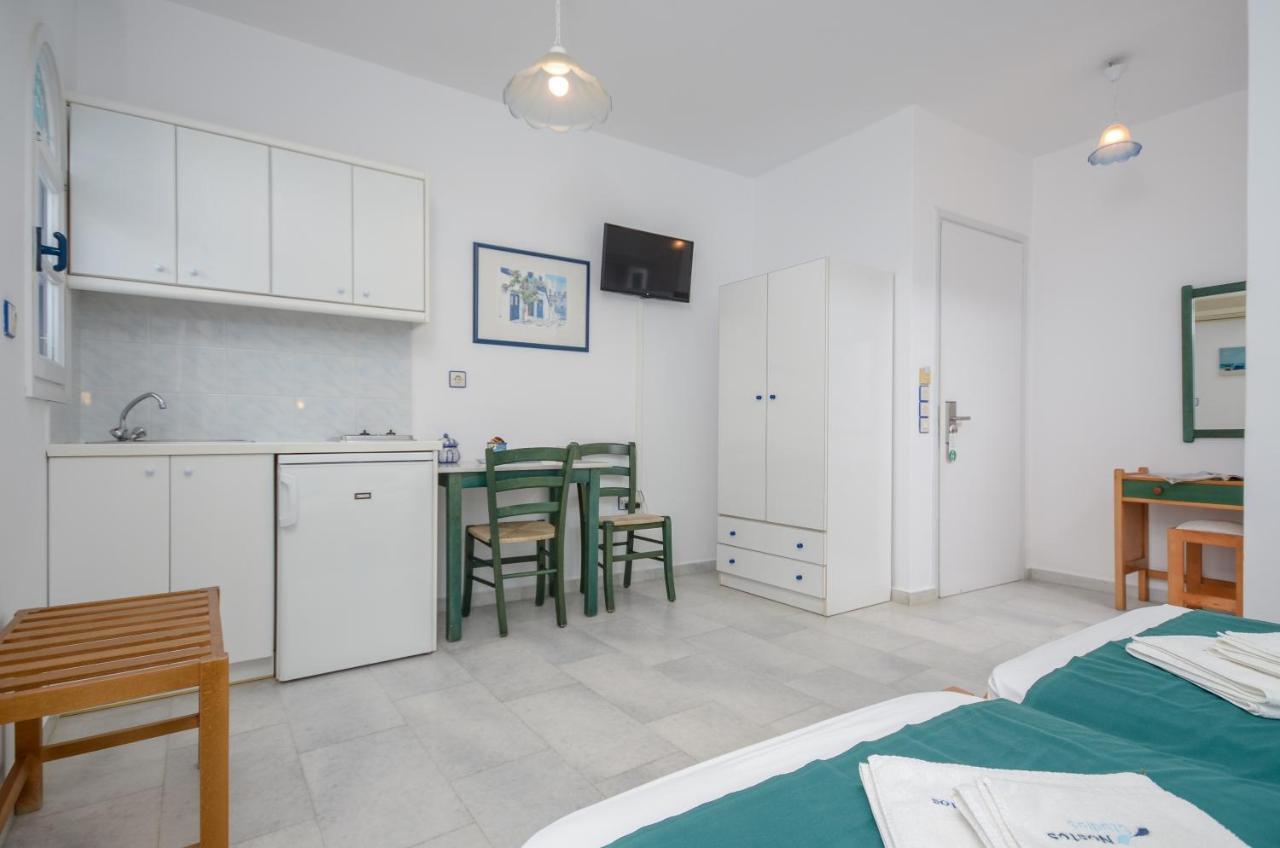 Nostos Studios At Saint George Beach Agios Georgios Chora Naxos Town Naxos City Exterior photo