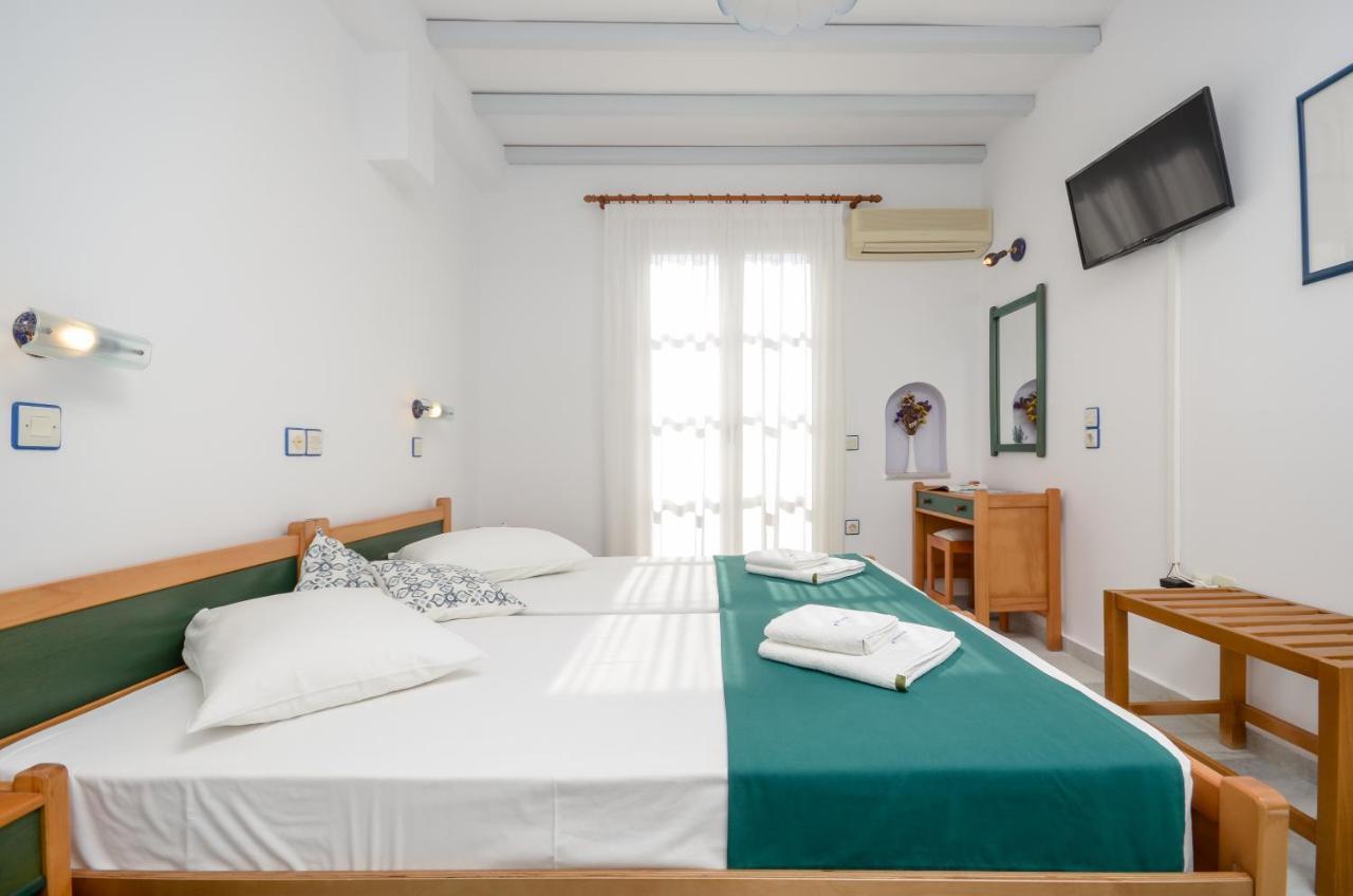 Nostos Studios At Saint George Beach Agios Georgios Chora Naxos Town Naxos City Exterior photo
